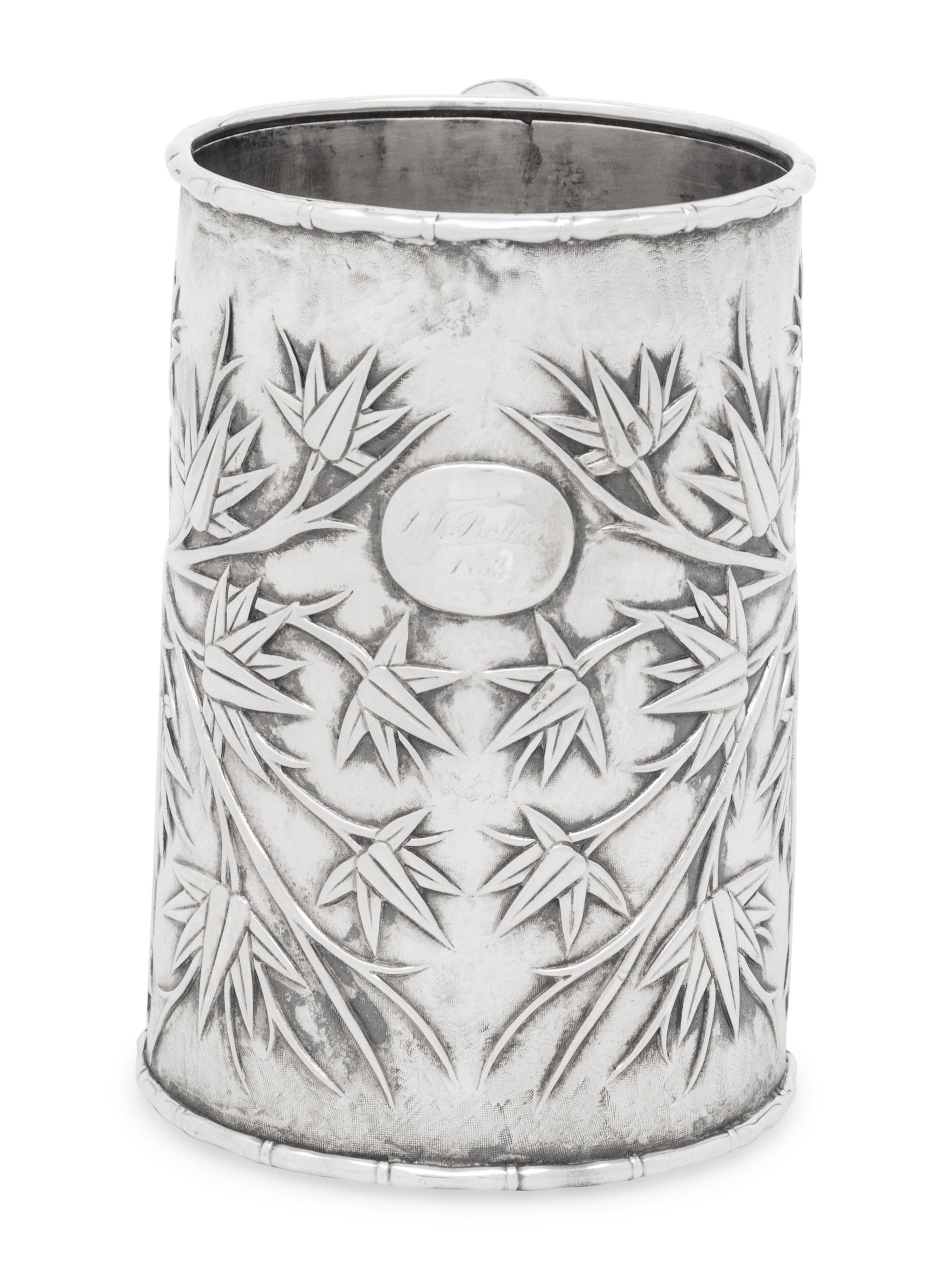 A Chinese Export Silver Mug