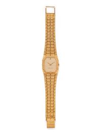 AUDEMARS PIGUET, 18K YELLOW GOLD 'BAMBOO' WRISTWATCH