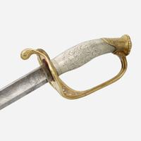 A presentation Sword to Captain Franklin Zentmyer (1836-1862), 5th Regiment Pennsylvania Reserve Corp Horstmann & Sons, Philadelphia, PA, circa 1862