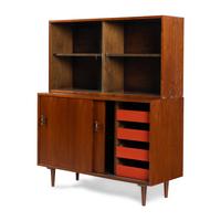 Sideboard with removable display cabinet