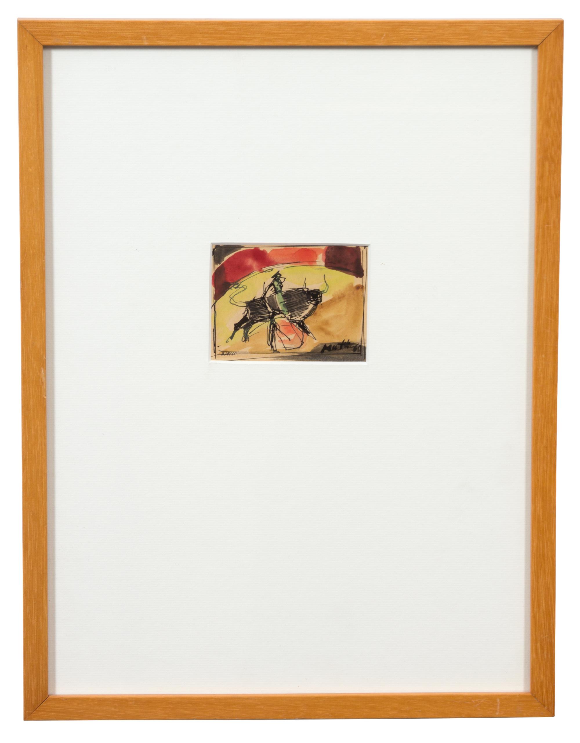 Wolf Reuther, (German, 1917-2004), The Matador, 1960