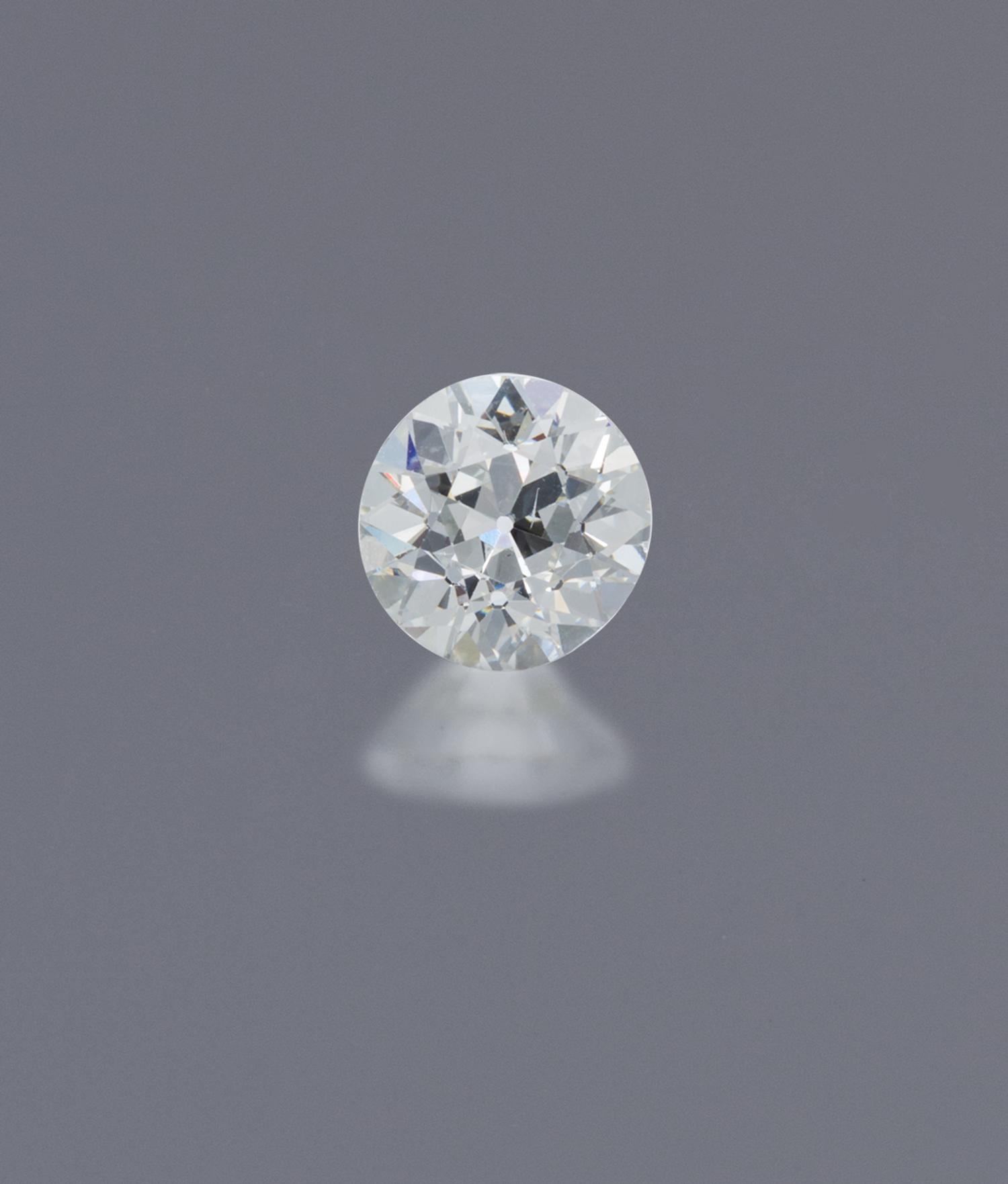 A 1.69 Carat Old European Cut Diamond,