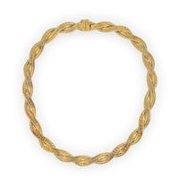 M. Buccellati, Yellow Gold Twisted Rope Necklace