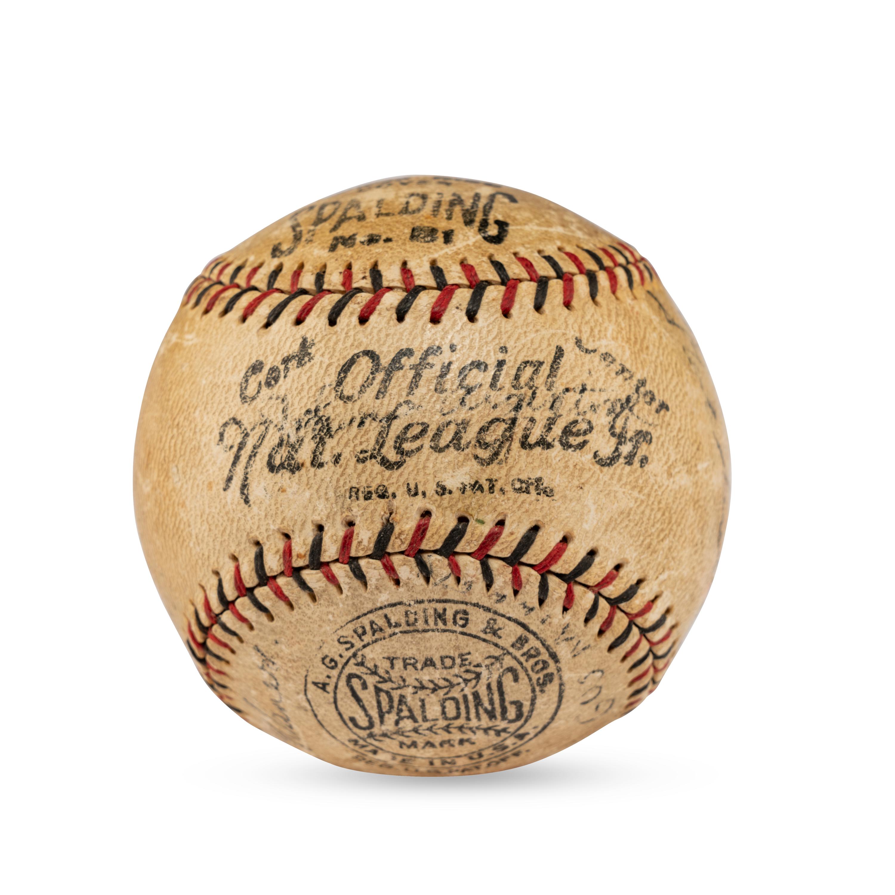 A 1932 Pittsburgh Pirates Team Signed Autograph Baseball