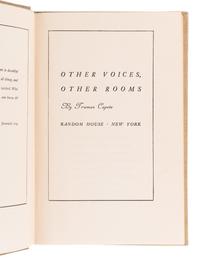 CAPOTE, Truman (1924-1984). A group of 4 FIRST EDITIONS, comprising: