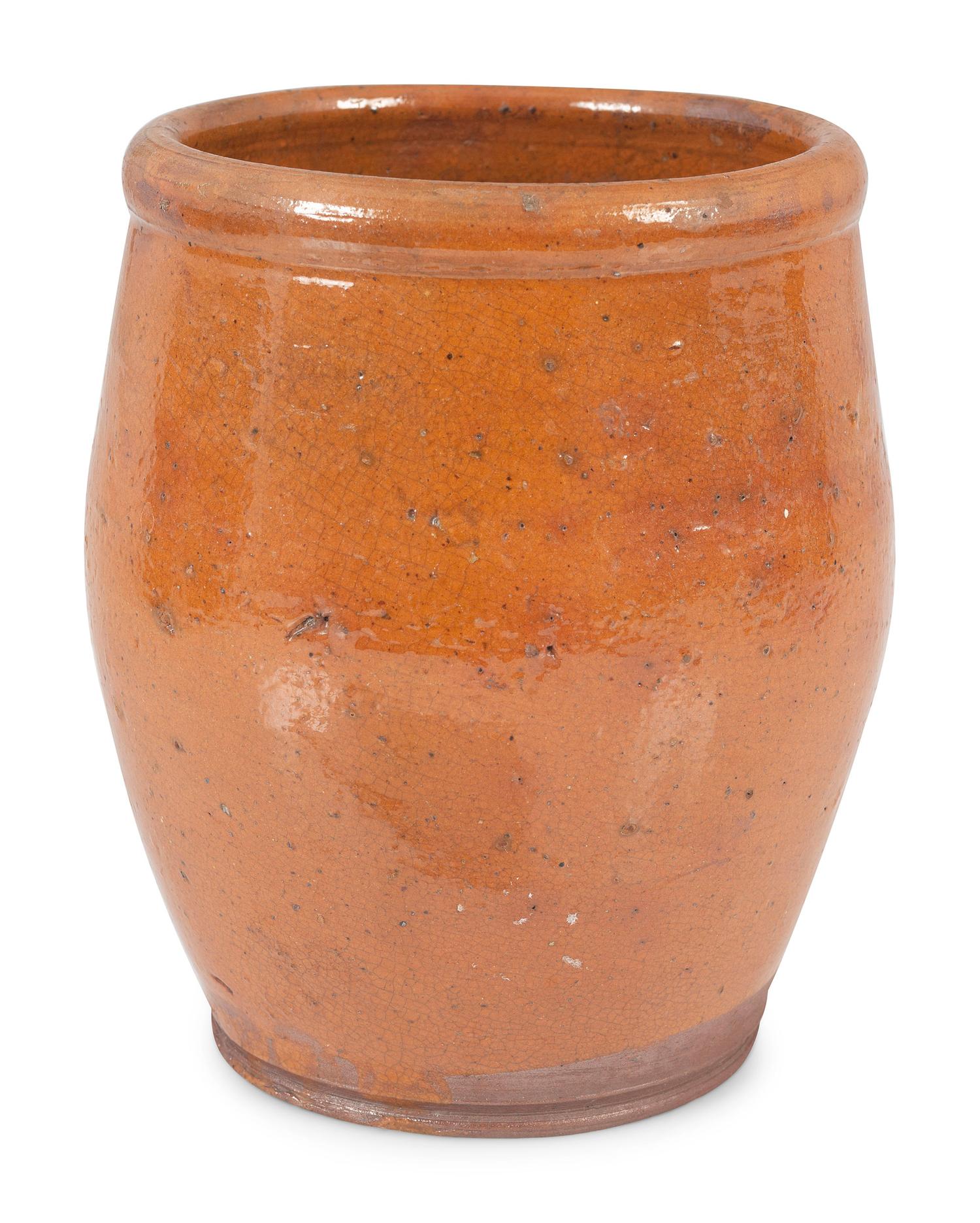 Six Redware Vessels