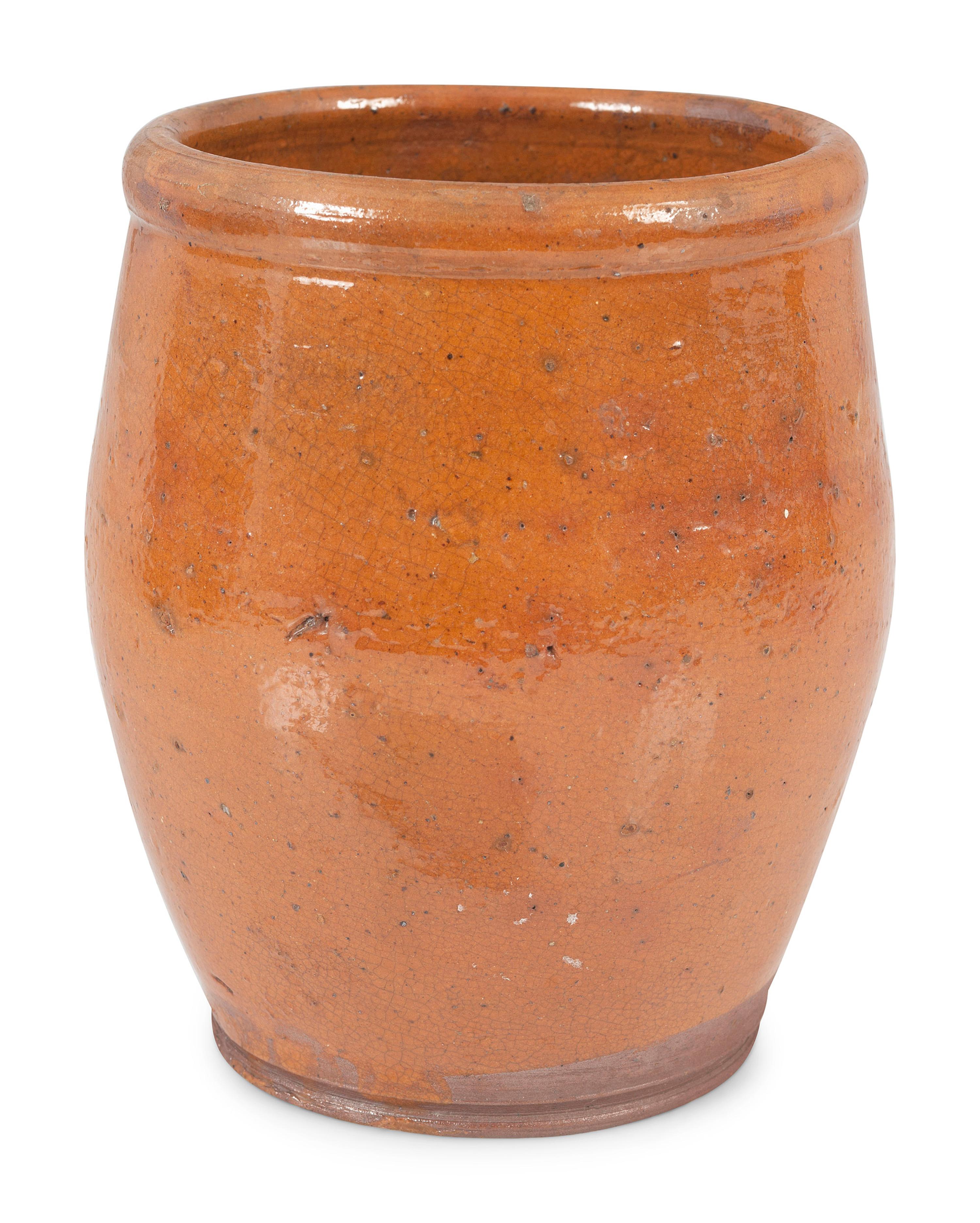 Six Redware Vessels