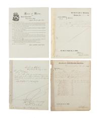 [CIVIL WAR]. A group of 11 Civil War documents from Maine, Pennsylvania, and Ohio.