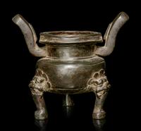 A Bronze Tripod Vessel, Ding