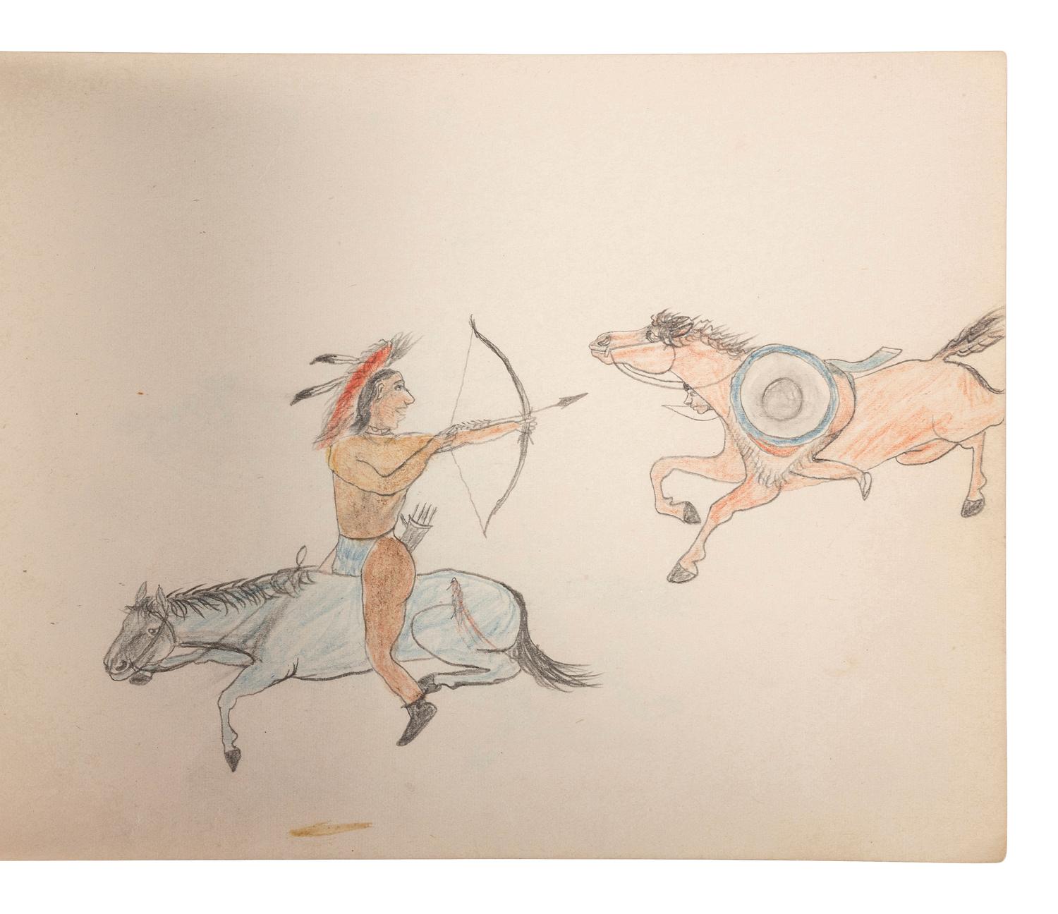 Rosebud Agency Sketchbook, by "Jack"