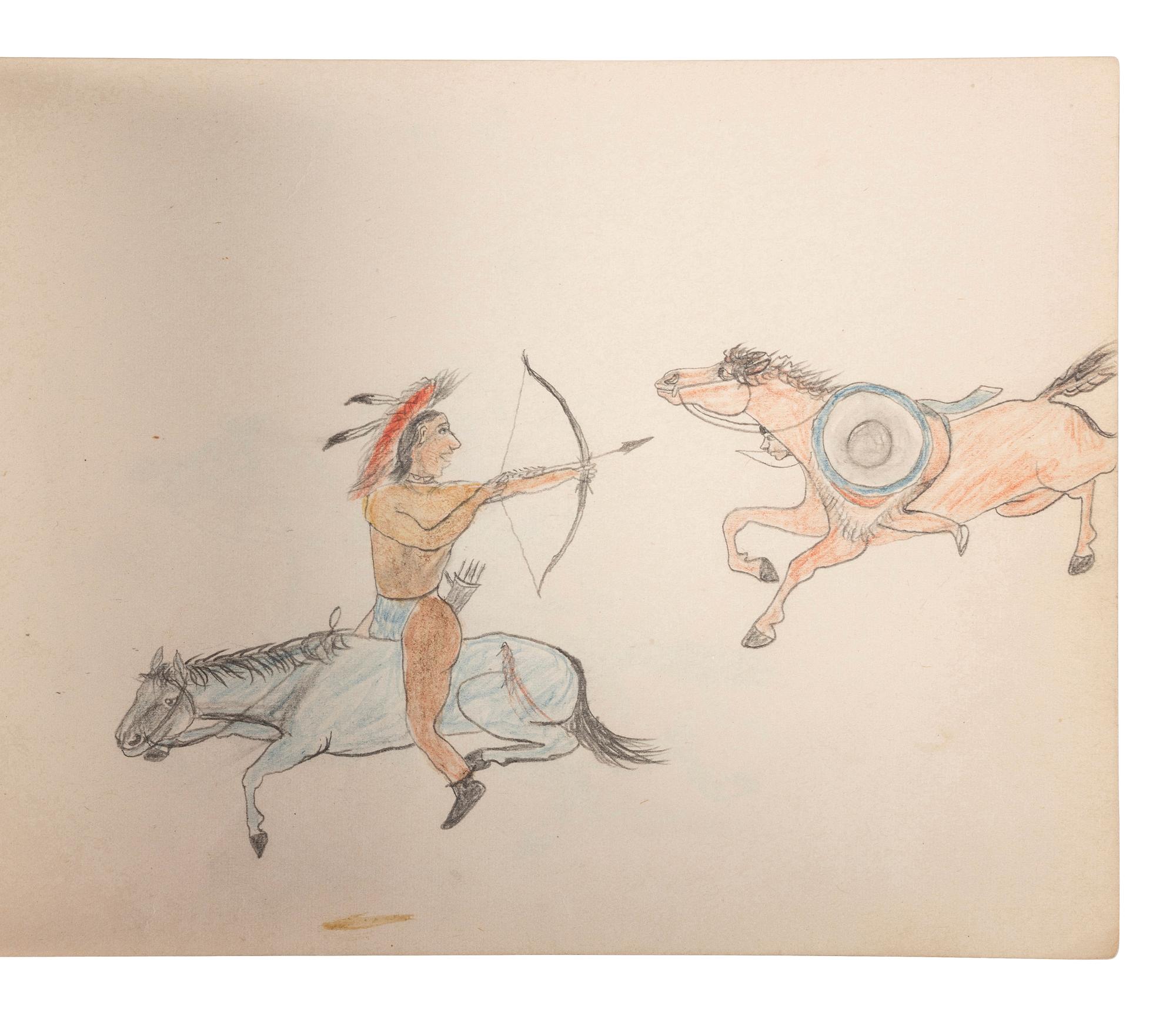 Rosebud Agency Sketchbook, by "Jack"