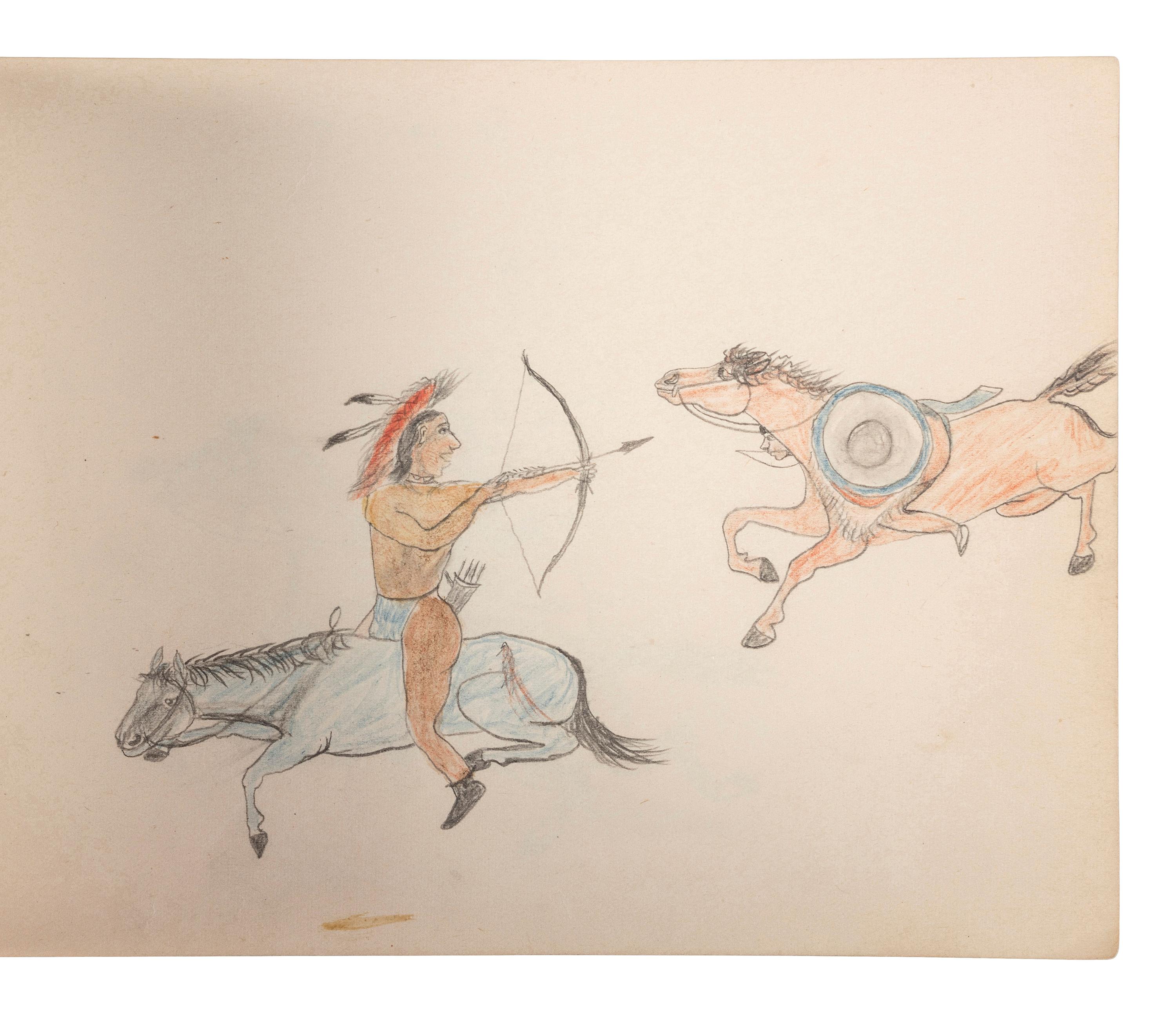 Rosebud Agency Sketchbook, by "Jack"