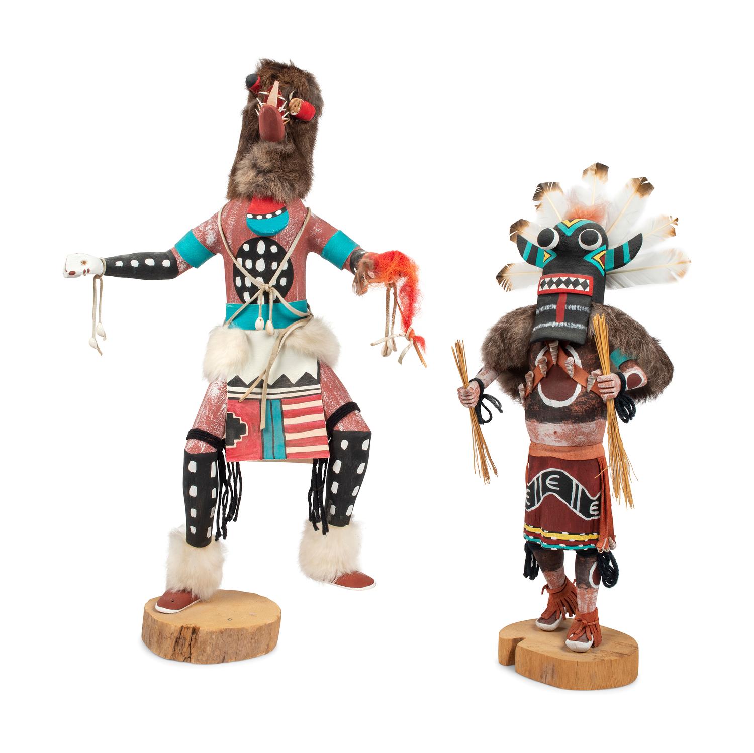 Group of Navajo and Hopi Katsinas, PLUS