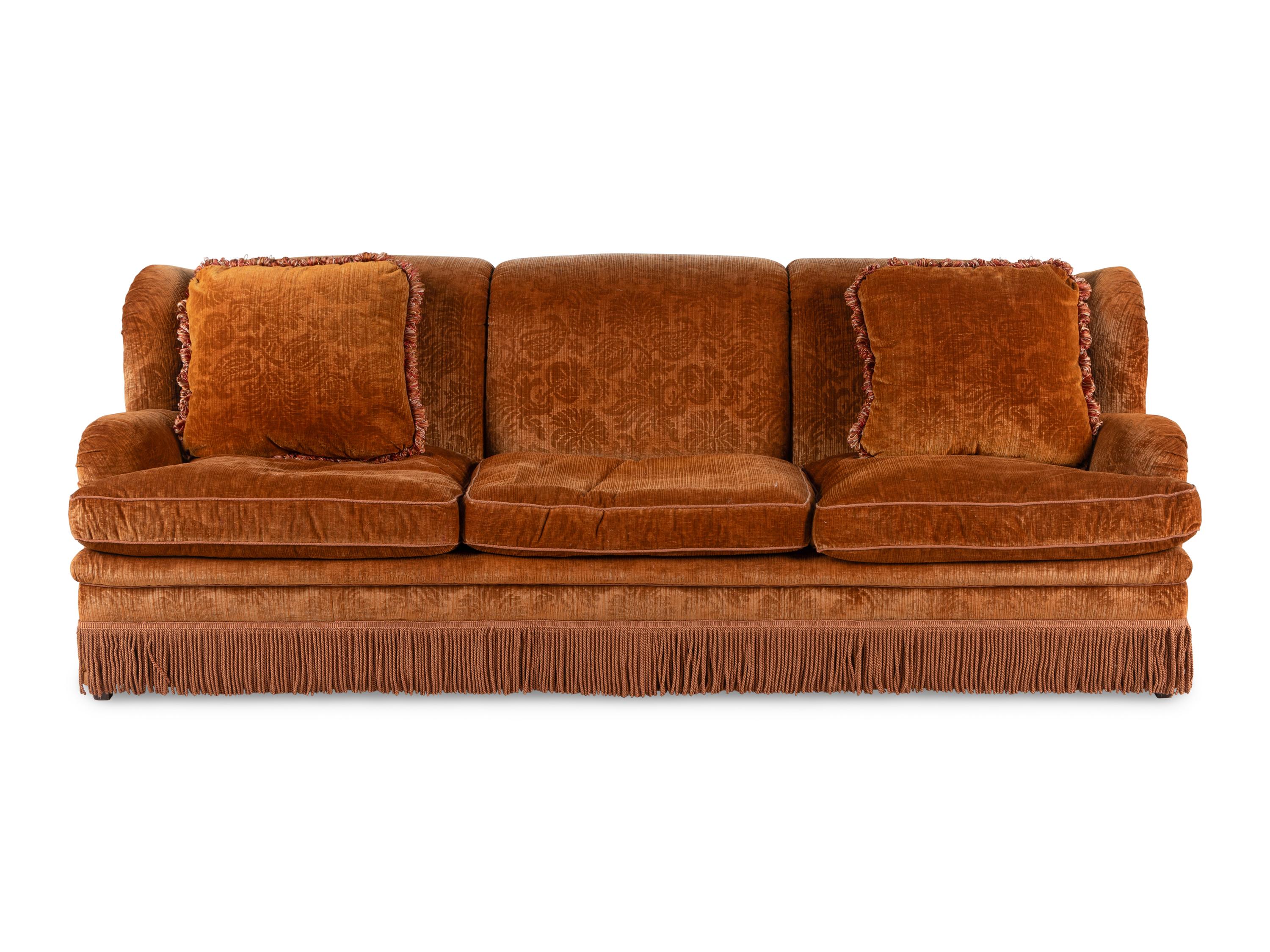 A Contemporary Upholstered Sofa