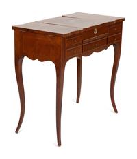 A Louis XV Style Provincial Dressing Table