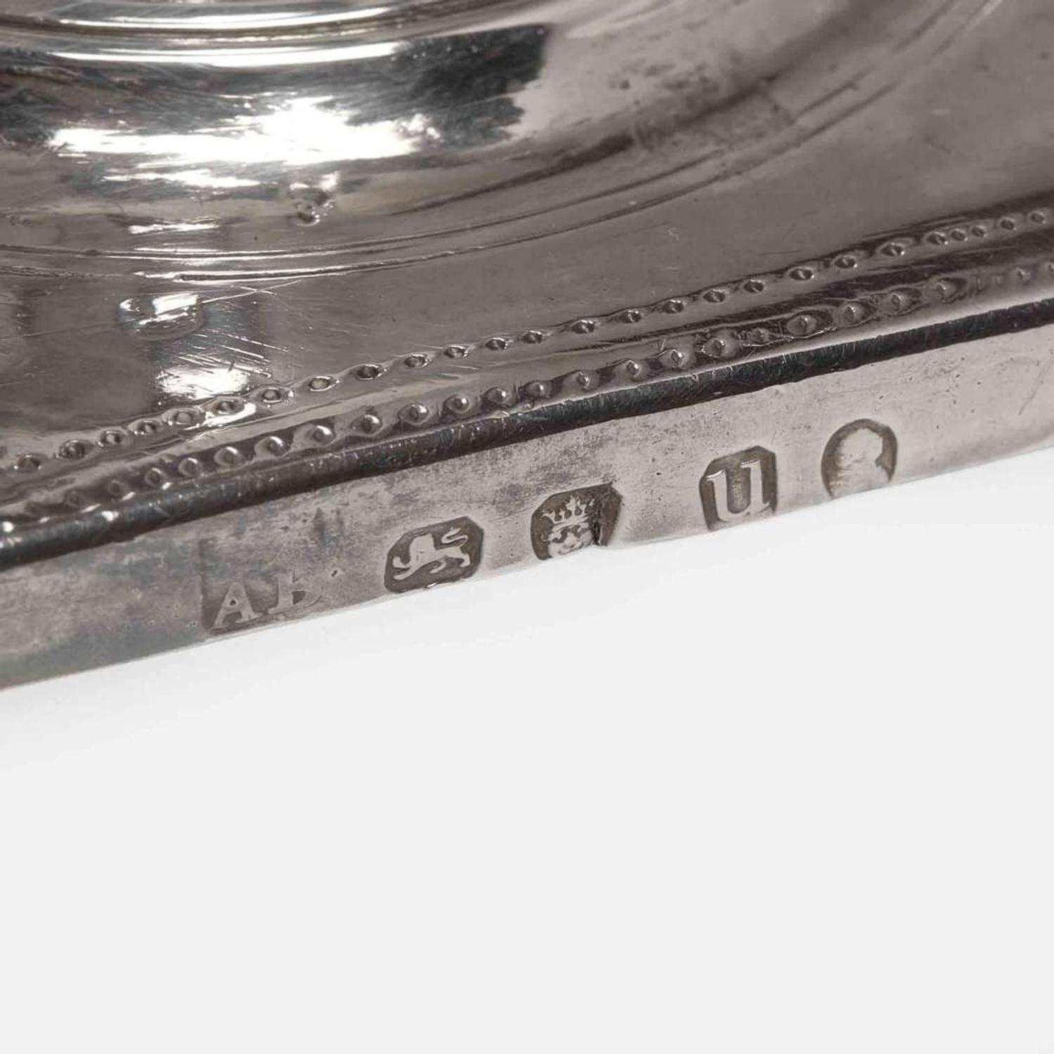 A group of four George III sterling silver tablewares Various makers, London, dates ranging 1793-1815
