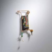 WILLIAM HARPER, OPIUM II, BROOCH, 1980