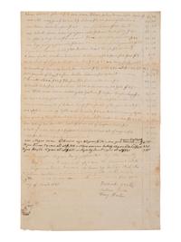 [ENSLAVEMENT & ABOLITION]. A group of 6 estate documents listing individual enslaved persons, most by name. Ca 1830-1858.