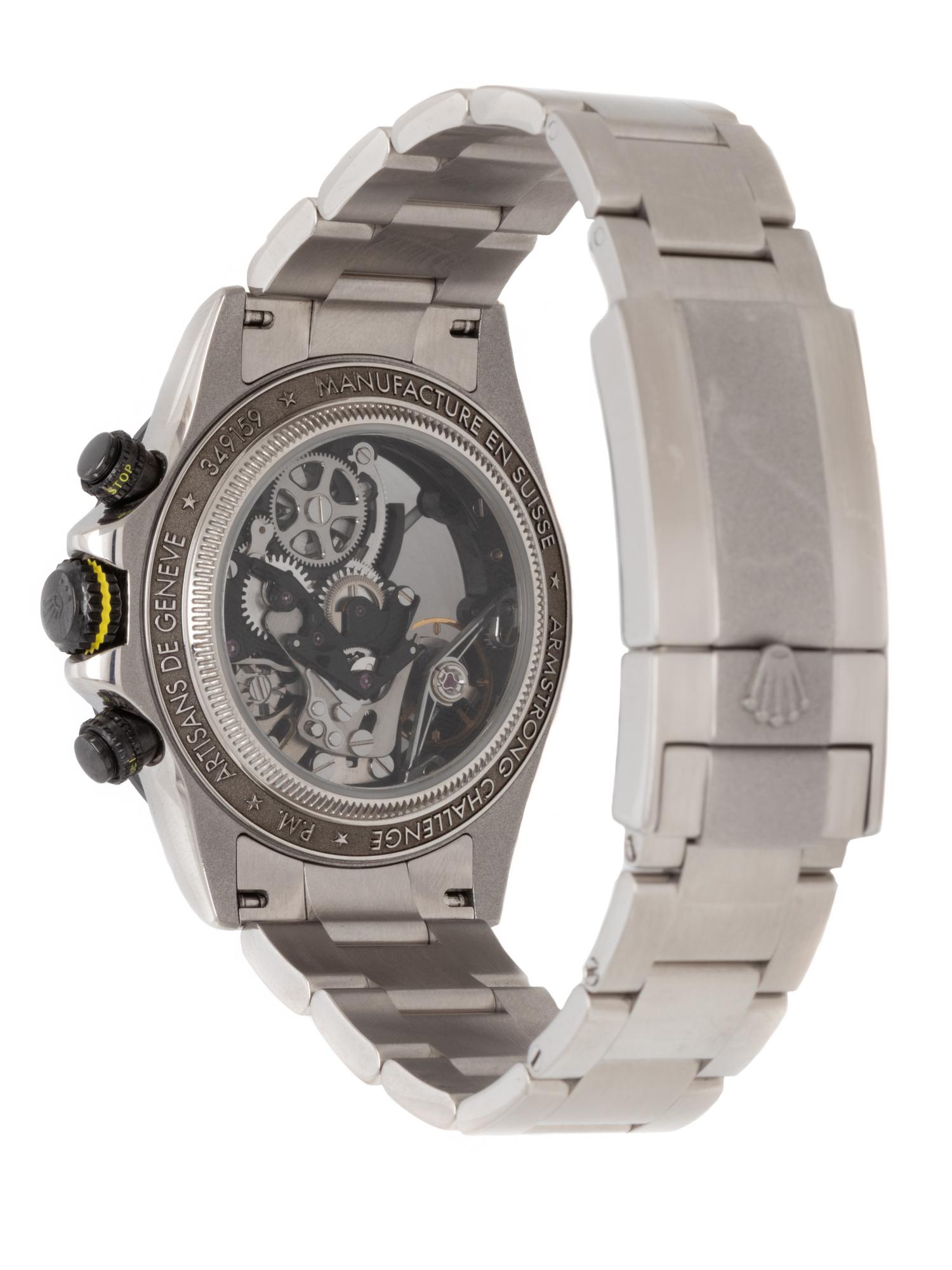 ARTISANS DE GENÈVE, REF. 130W2366 STAINLESS STEEL CHRONOGRAPH WATCH