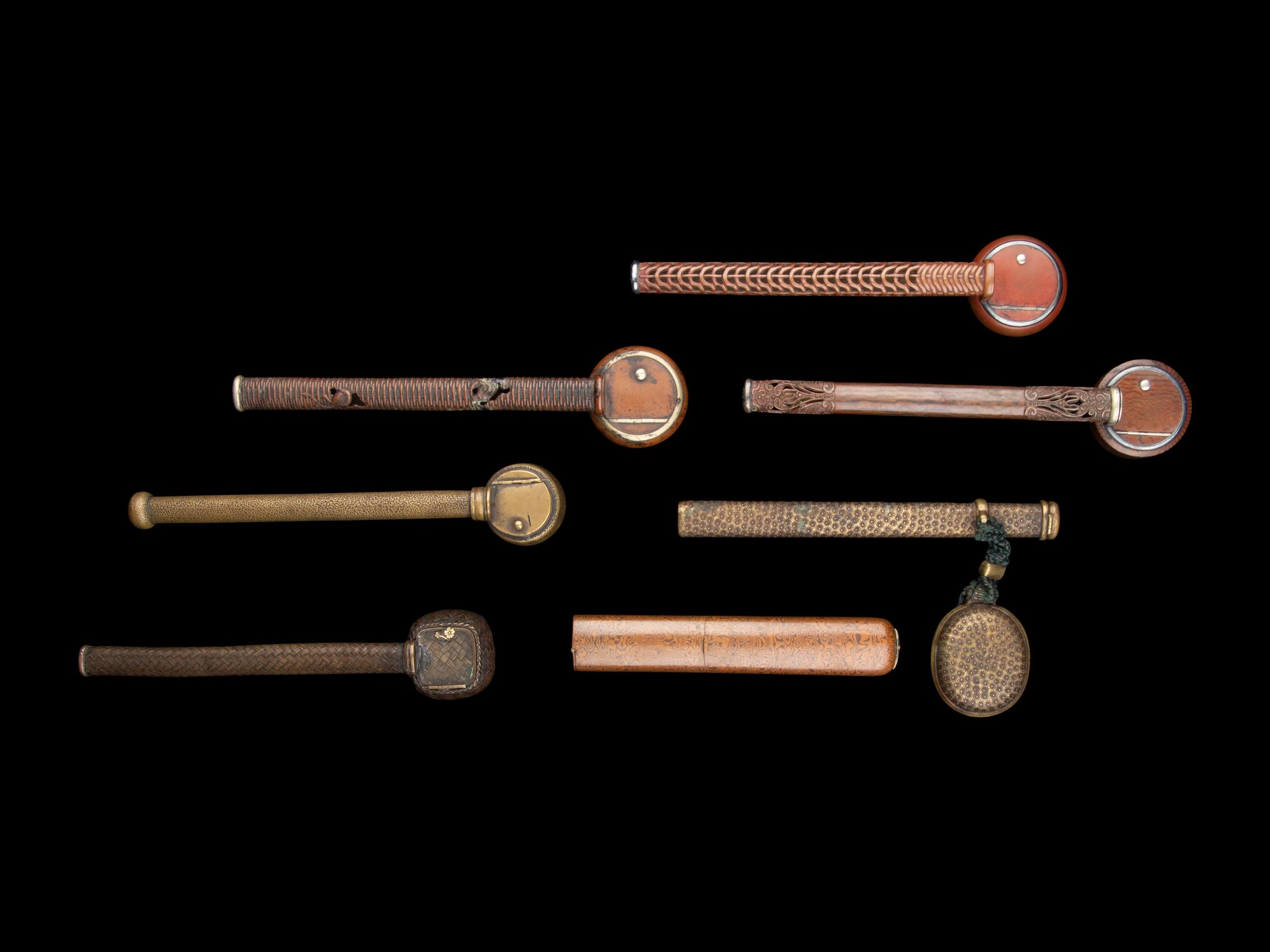 Seven Japanese Portable Writing Sets, Yatate
