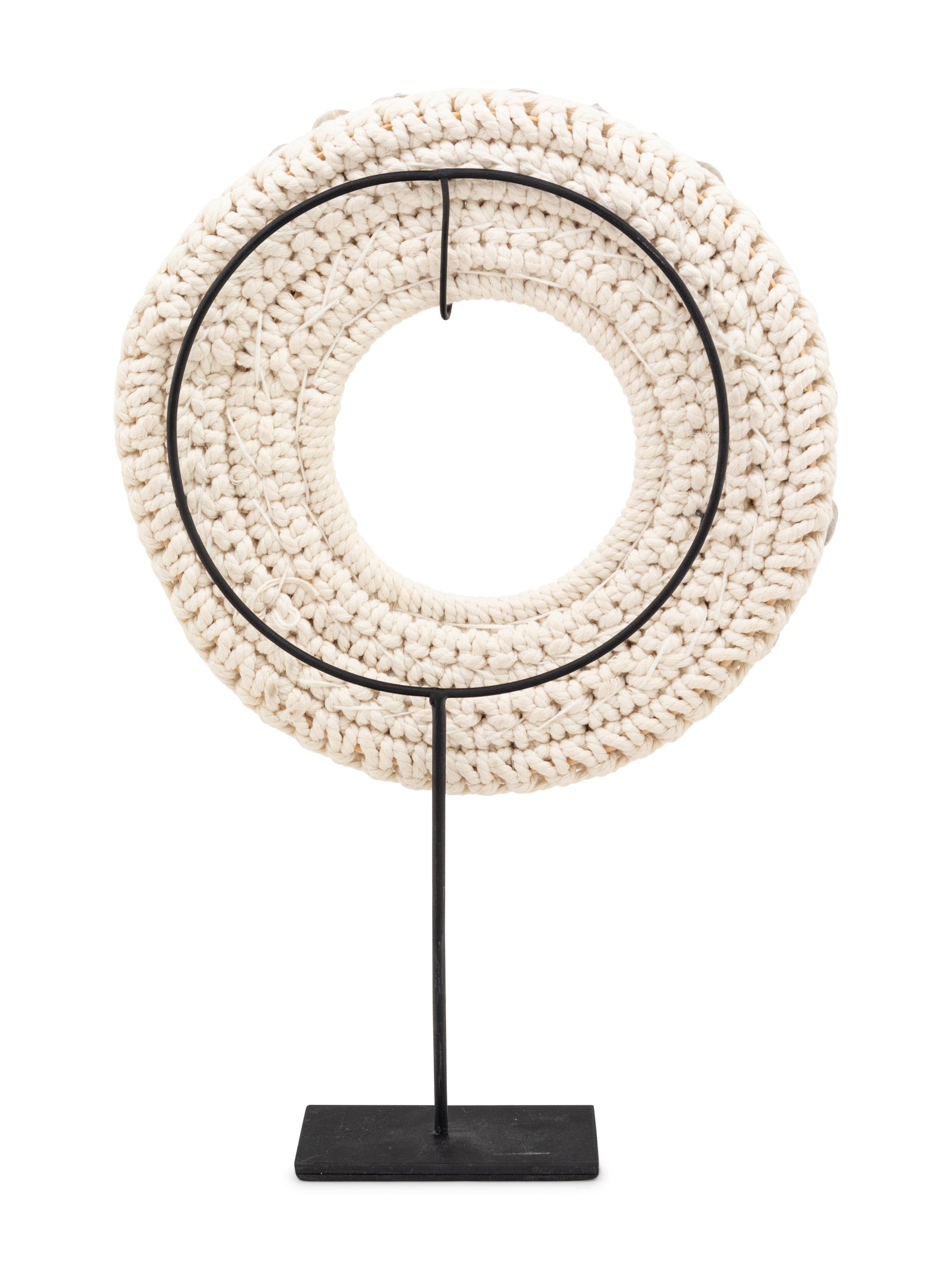 A Contemporary Cowrie Shell Ornament