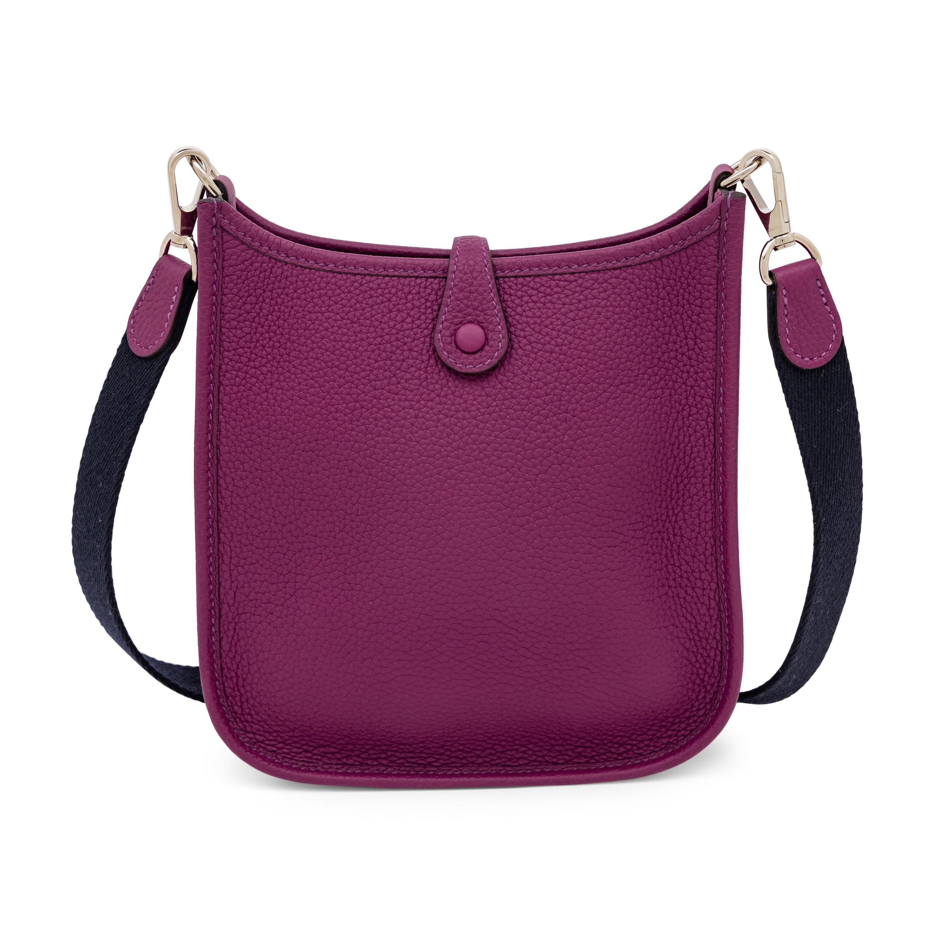 Hermès, Evelyne TPM 16 Bag in Anemone Clemence