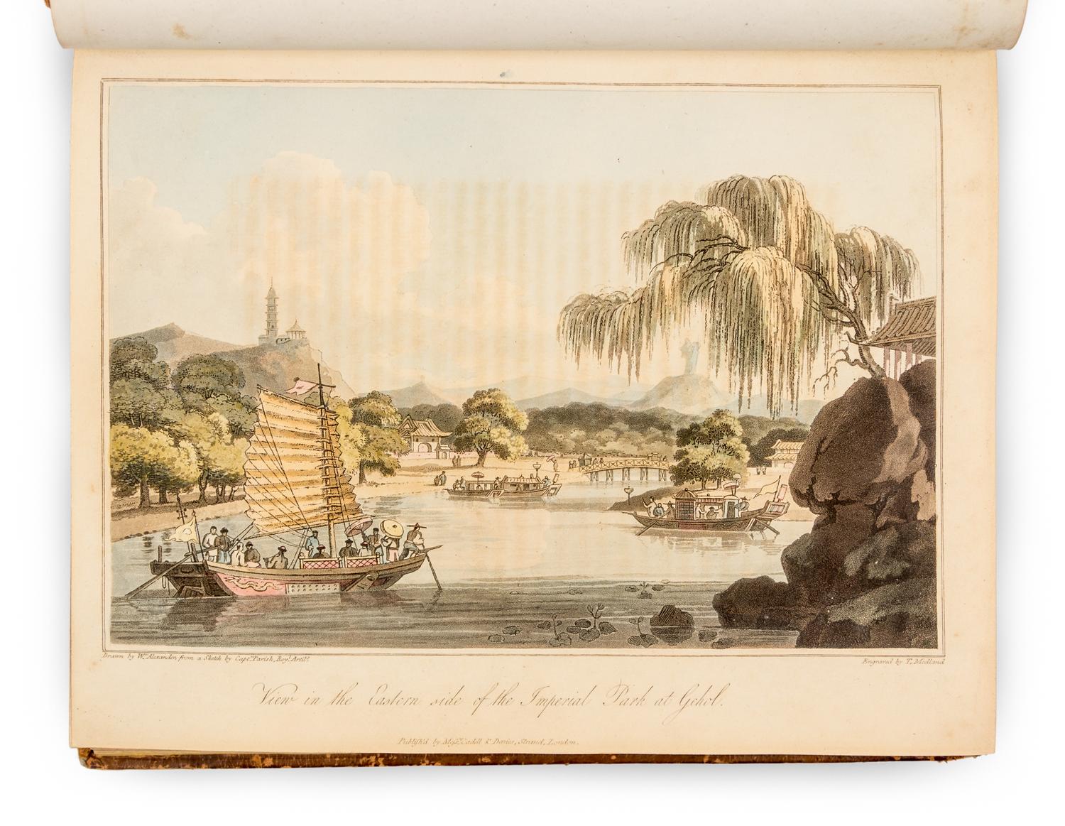 BARROW, John (1764-1848). Travels in China. London: T. Cadell and W. Davies, 1806. Second edition.