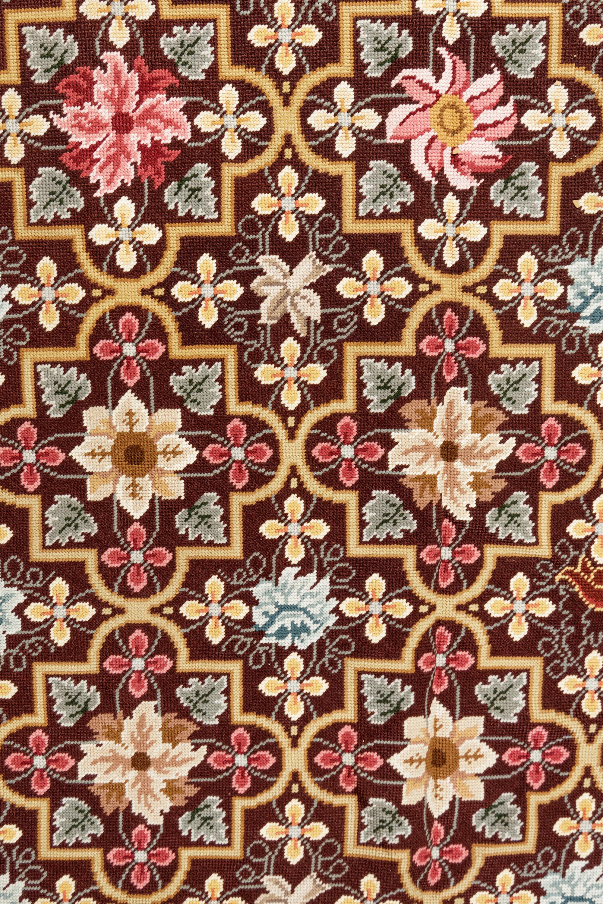 A Continental Needlepoint Rug