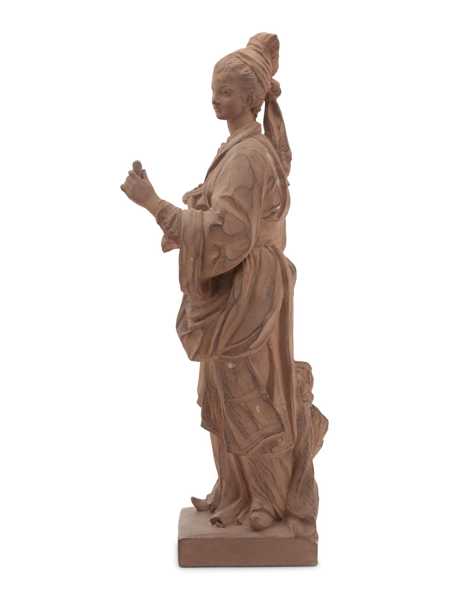 A French Terra Cotta Figure