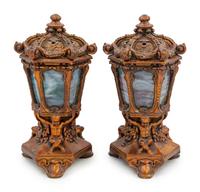 A Collection of Five Table Lamps