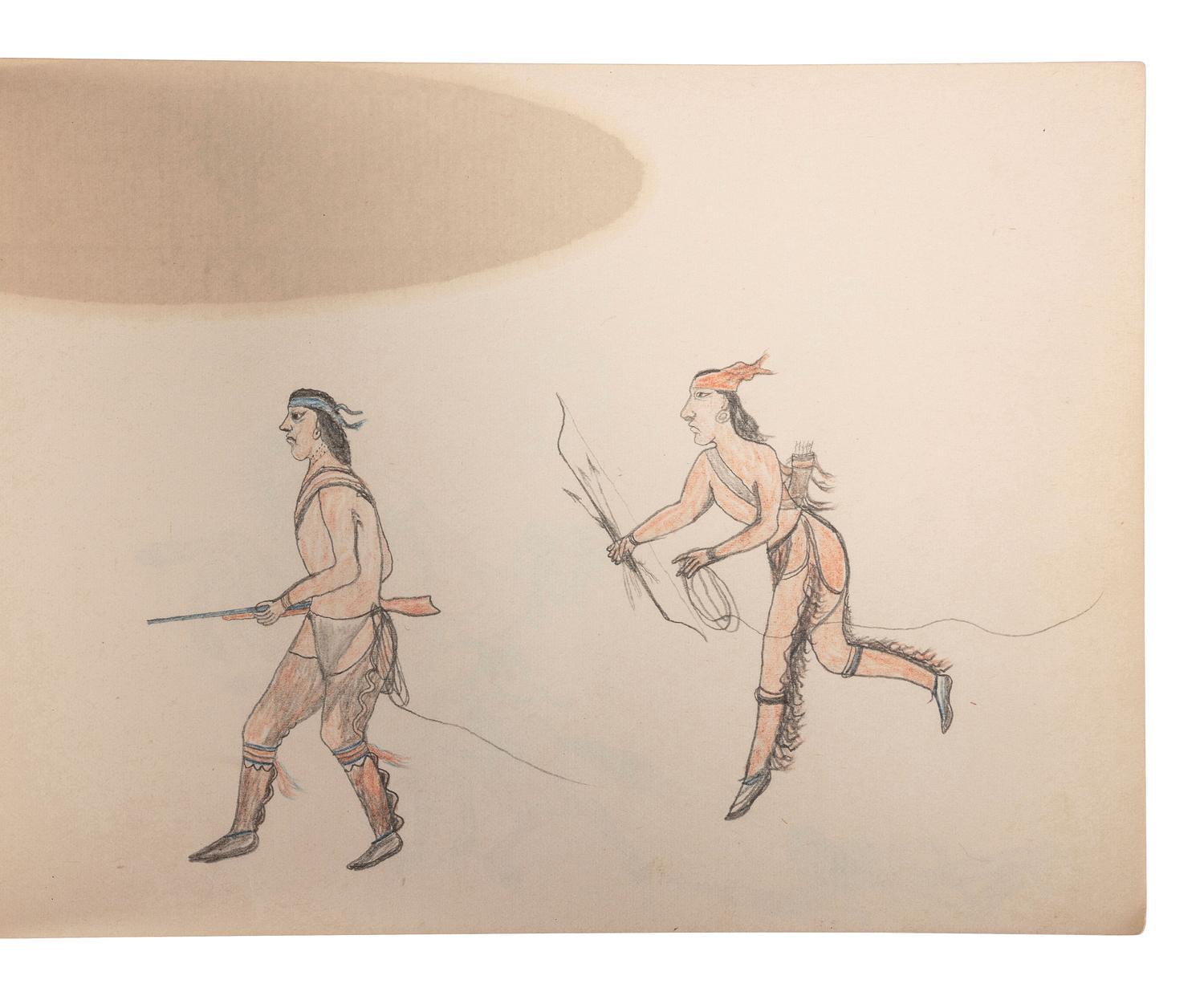 Rosebud Agency Sketchbook, by "Jack"