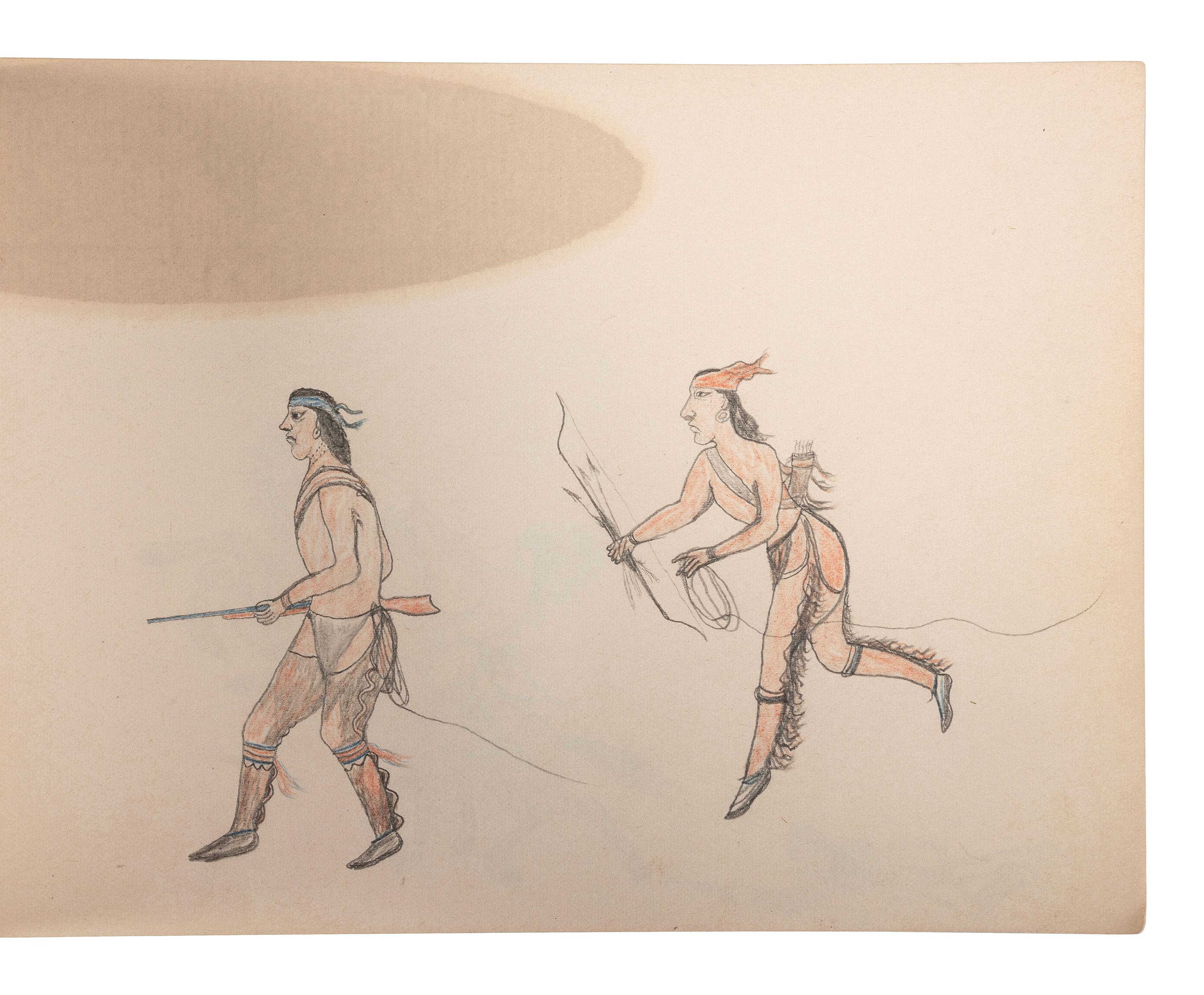 Rosebud Agency Sketchbook, by "Jack"