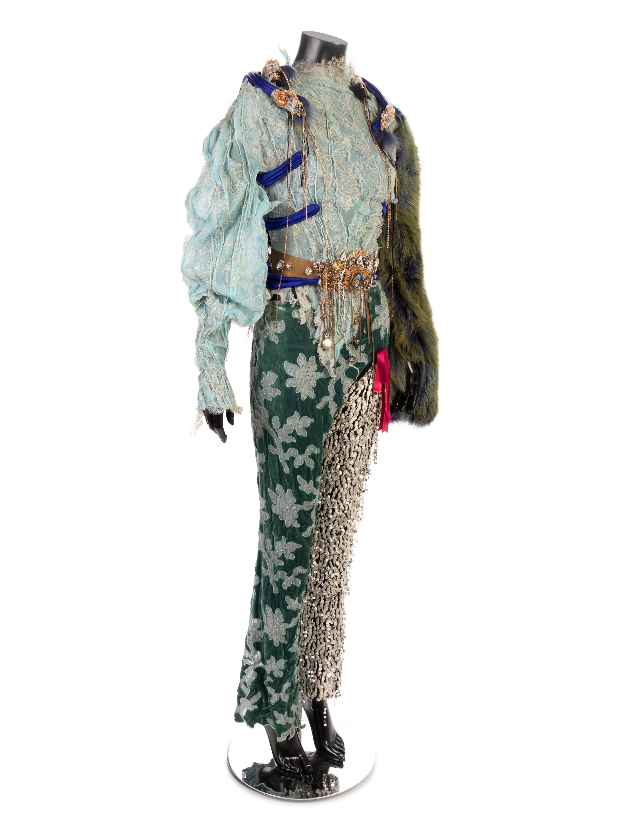 Christian Lacroix Couture Ensemble From Ebony Fashion Fair, Fall 2001