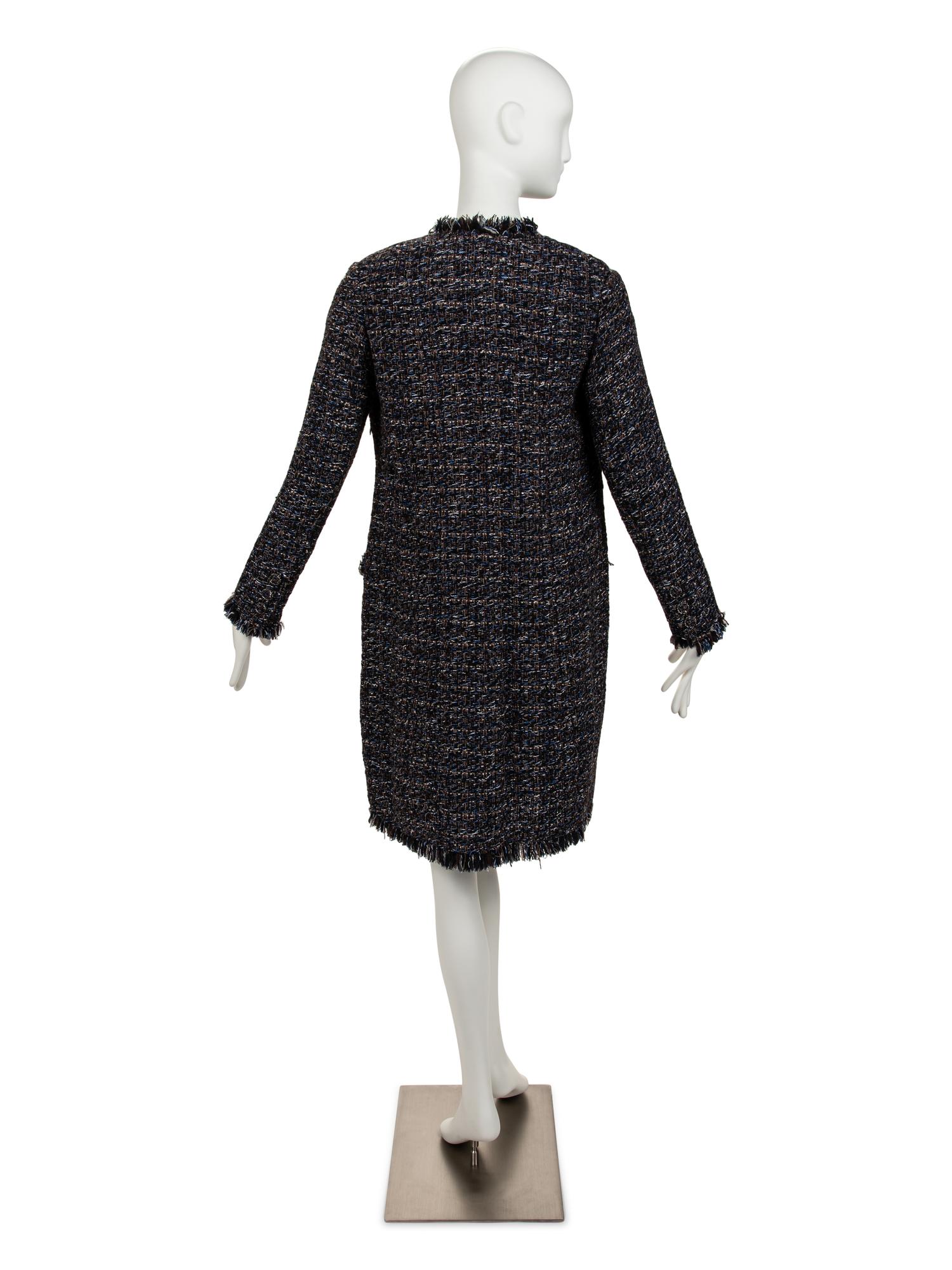 Chanel Tweed Coat, 2000-10s