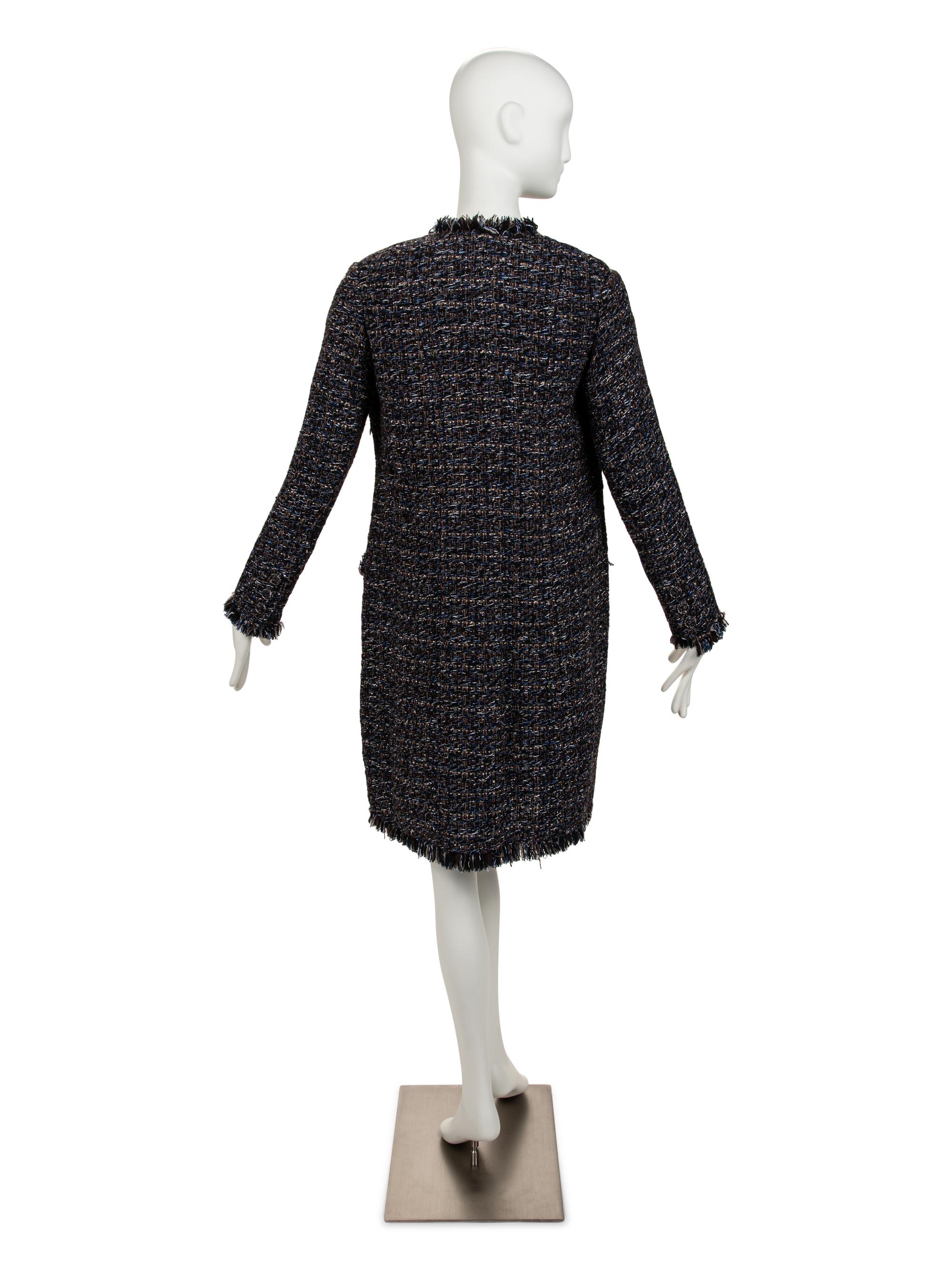 Chanel Tweed Coat, 2000-10s