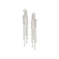 CHIMENTO, DIAMOND AND WHITE GOLD EARRINGS