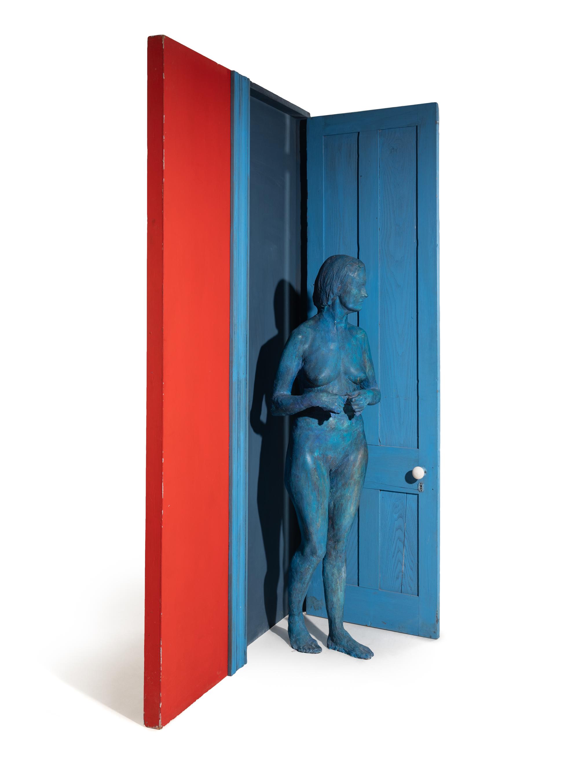 Blue Girl Behind Blue Door, 1977