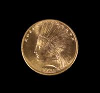 A United States 1926 Indian Head $10 Gold Coin