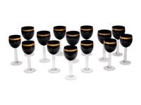 A Christian Dior Stemware Service
