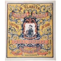 A group of 4 Civil War-era illustrated cigar labels, comprising: