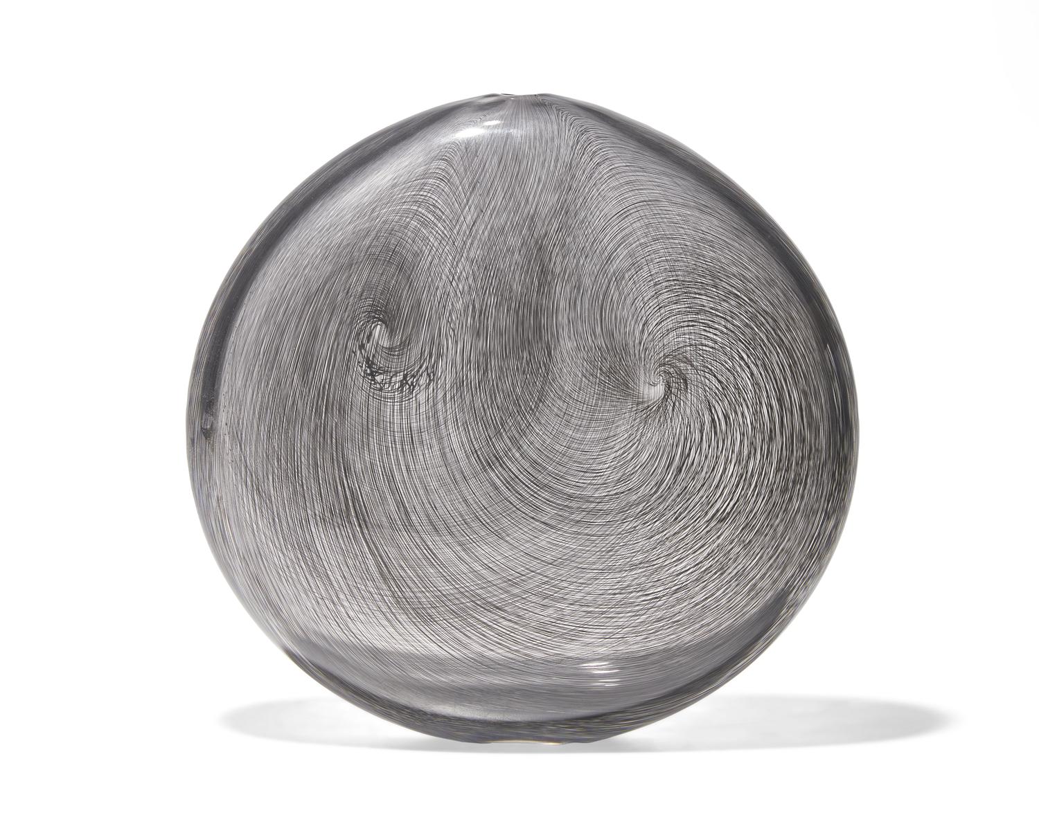 Black Net Series Glass Vessel, 2006