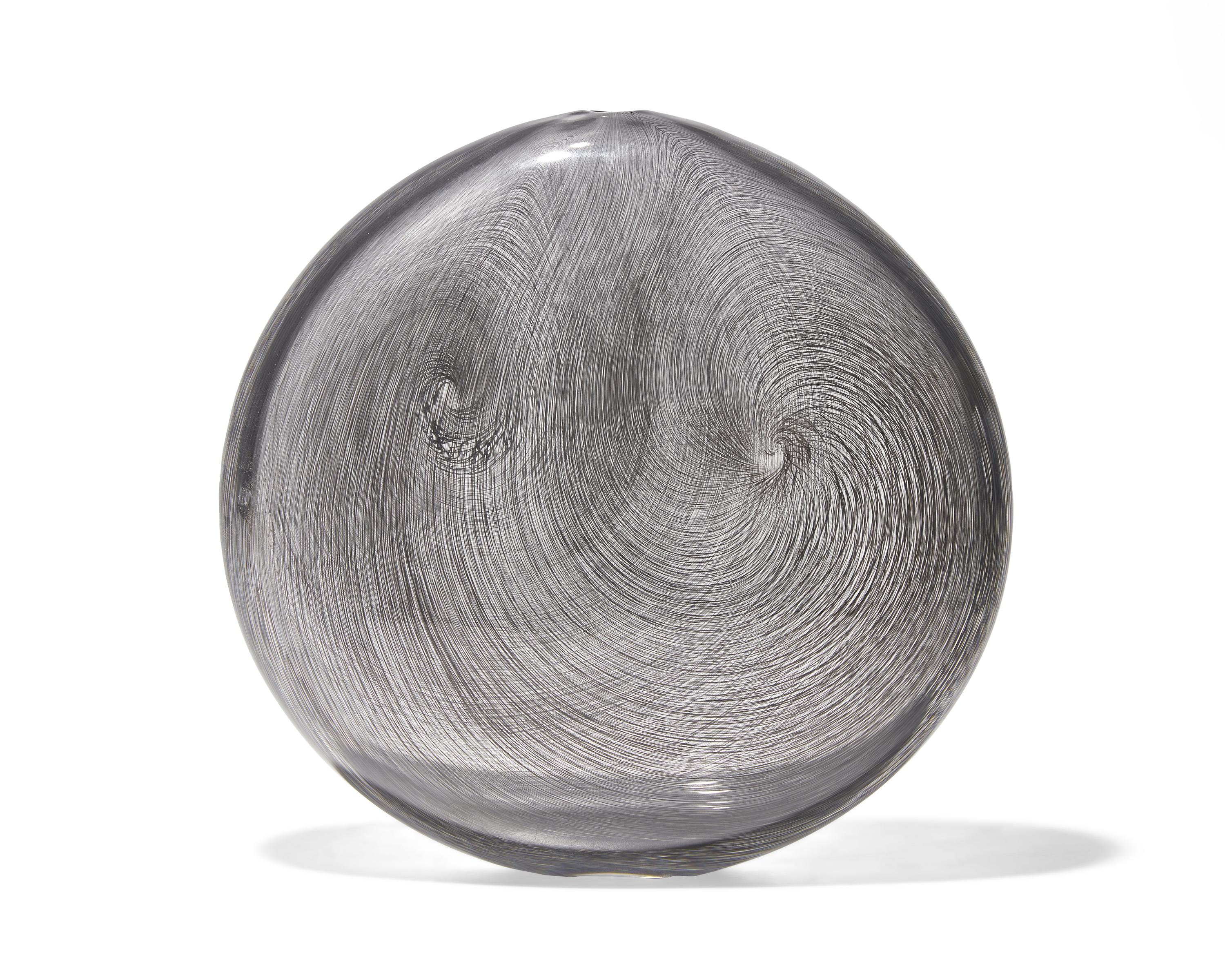 Black Net Series Glass Vessel, 2006