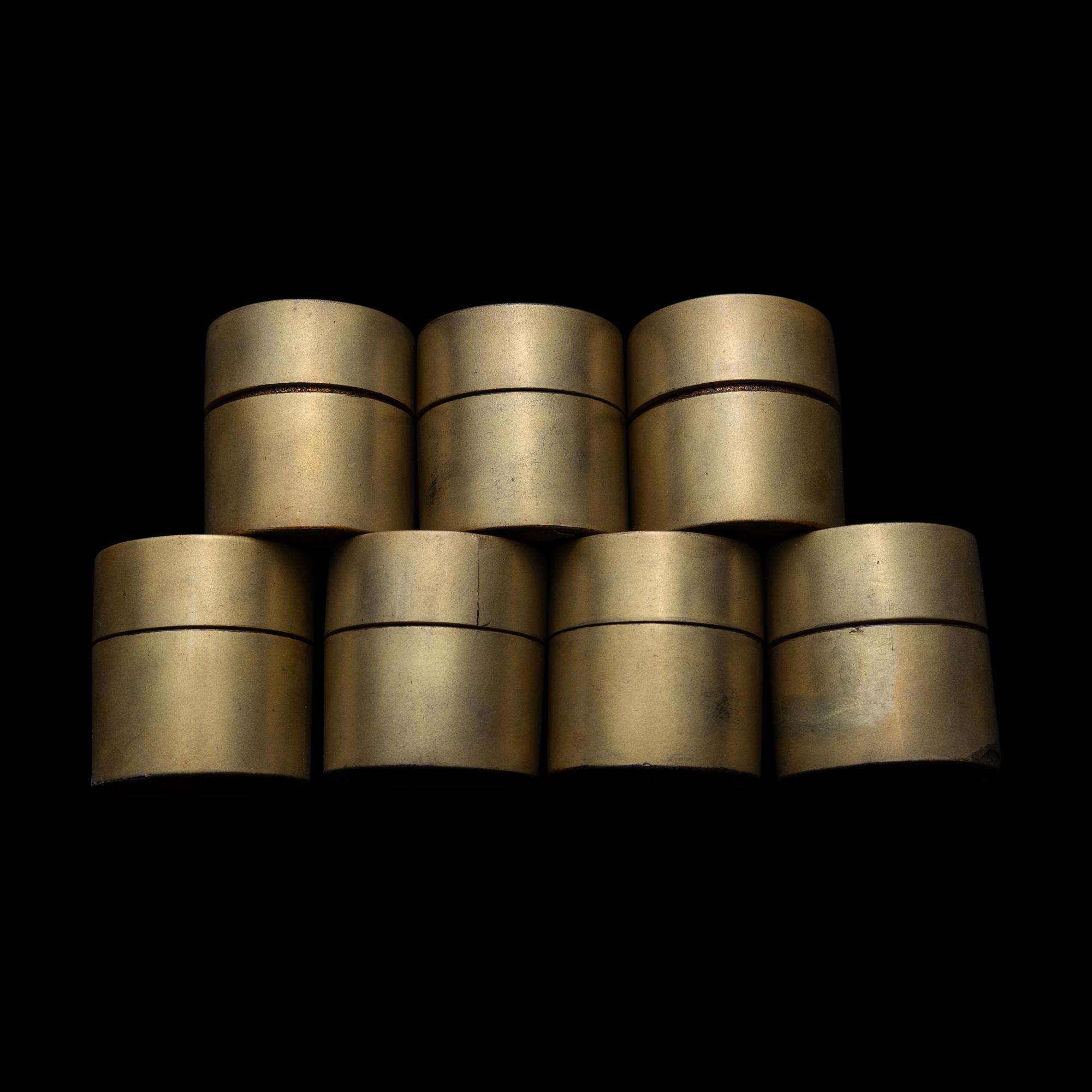 Three Japanese Gold Lacquer Covered Boxes, Meiji Period