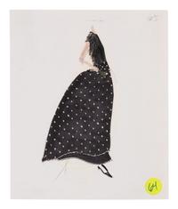 Alber Elbaz for Geoffrey Beene Fashion Illustration, c. 1989
