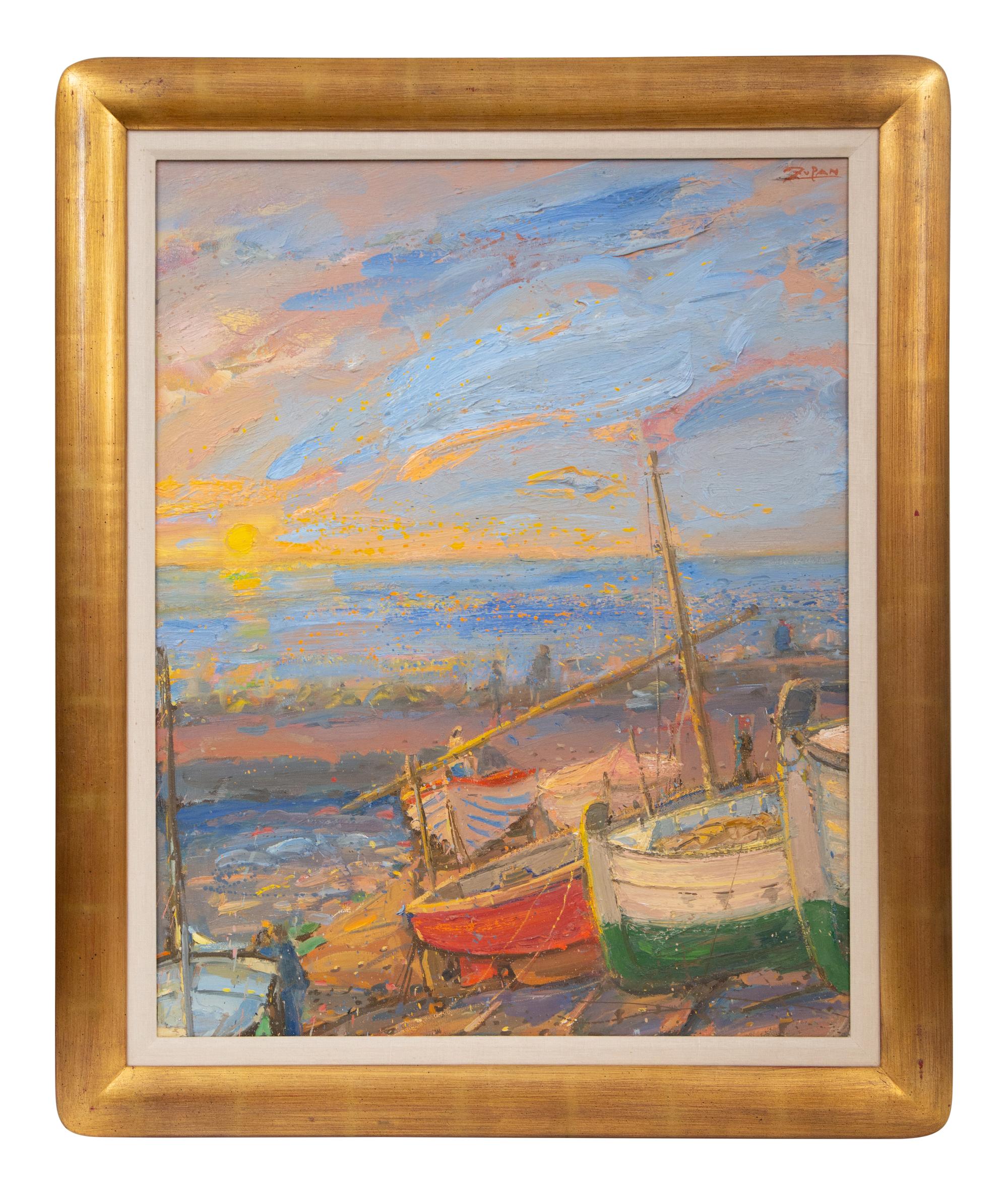 Fishing Boats on Shore