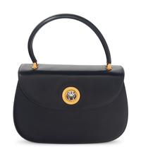 Gucci Leather Bag with Tiger Head Closure, 1970-90s