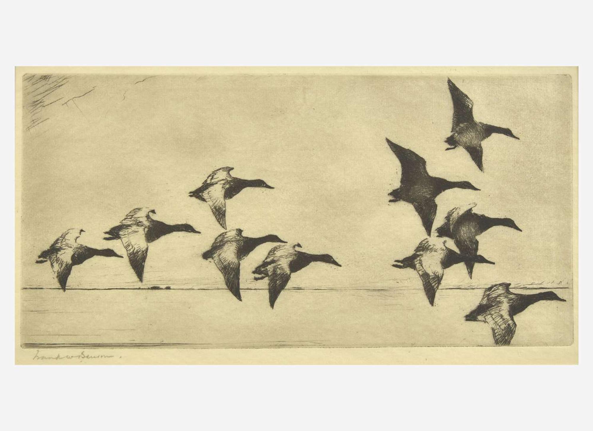 [Prints] Benson, Frank W.: Group of 2 Sporting Prints