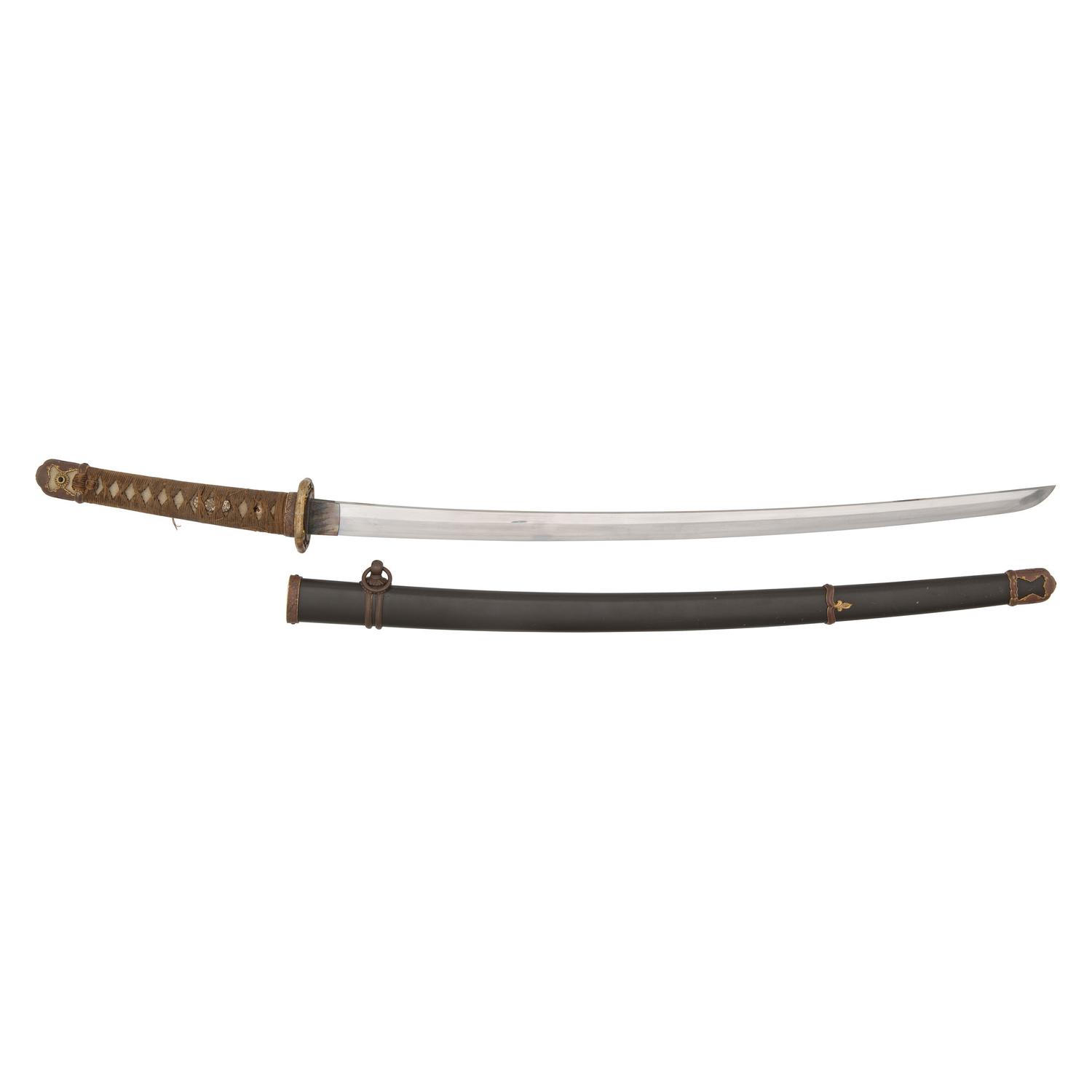 Signed WWII Japanese "Koa Isshin/Mantetsu Steel" Shin Gunto