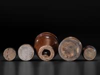 Twenty Stoneware Vessels