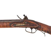 Untouched Leman Full Stock Flintlock Trade Rifle